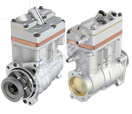 AIR COMPRESSOR 60/90MM DOUBLE ACTROS MP4 545.01.1000