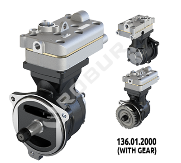AIR COMPRESSOR 86MM VOLVO FM9 SINGLE 136.01.1000