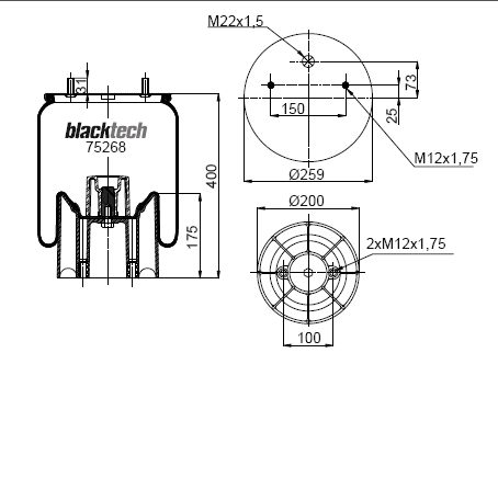 AIR BELLOW ROR 9463281401